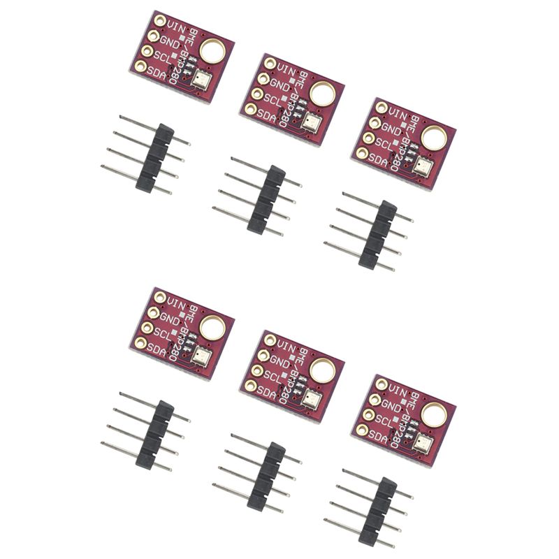 Bme280 Humidity Sensor - N09R-6PCS BME280 5V Digital Sensor Temperature