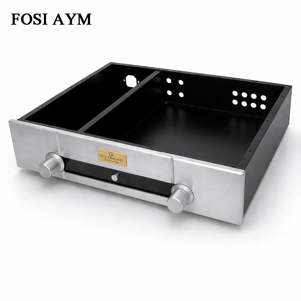 Diy Analog Electronics - FOSI AYM 430x340x95mm Aluminum Shell Goldmund