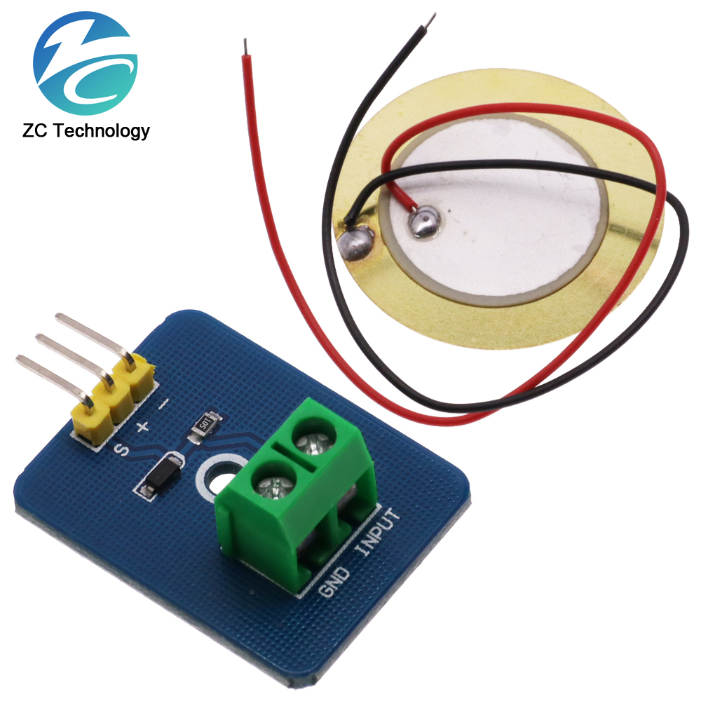 Diy Analog Electronics - DIY KIT 3.3V/5V Ceramic Piezo Vibration
