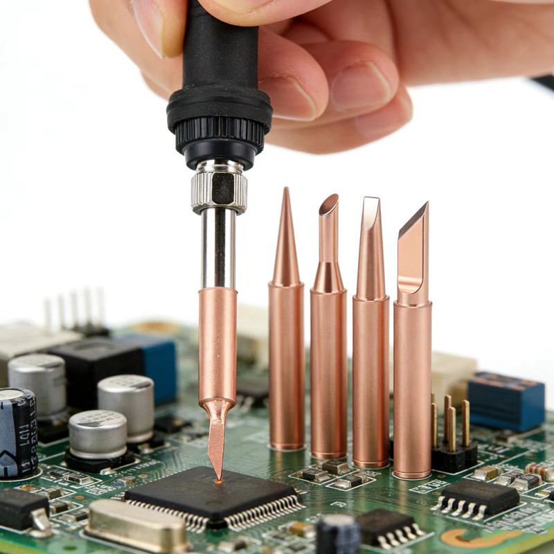 5Pcs Pure Copper Soldering Iro - Diy Electronics Bench 评论和价格
