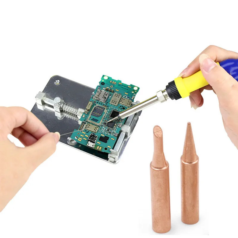 5Pcs Pure Copper Soldering Iro - Diy Electronics Bench 评论和价格