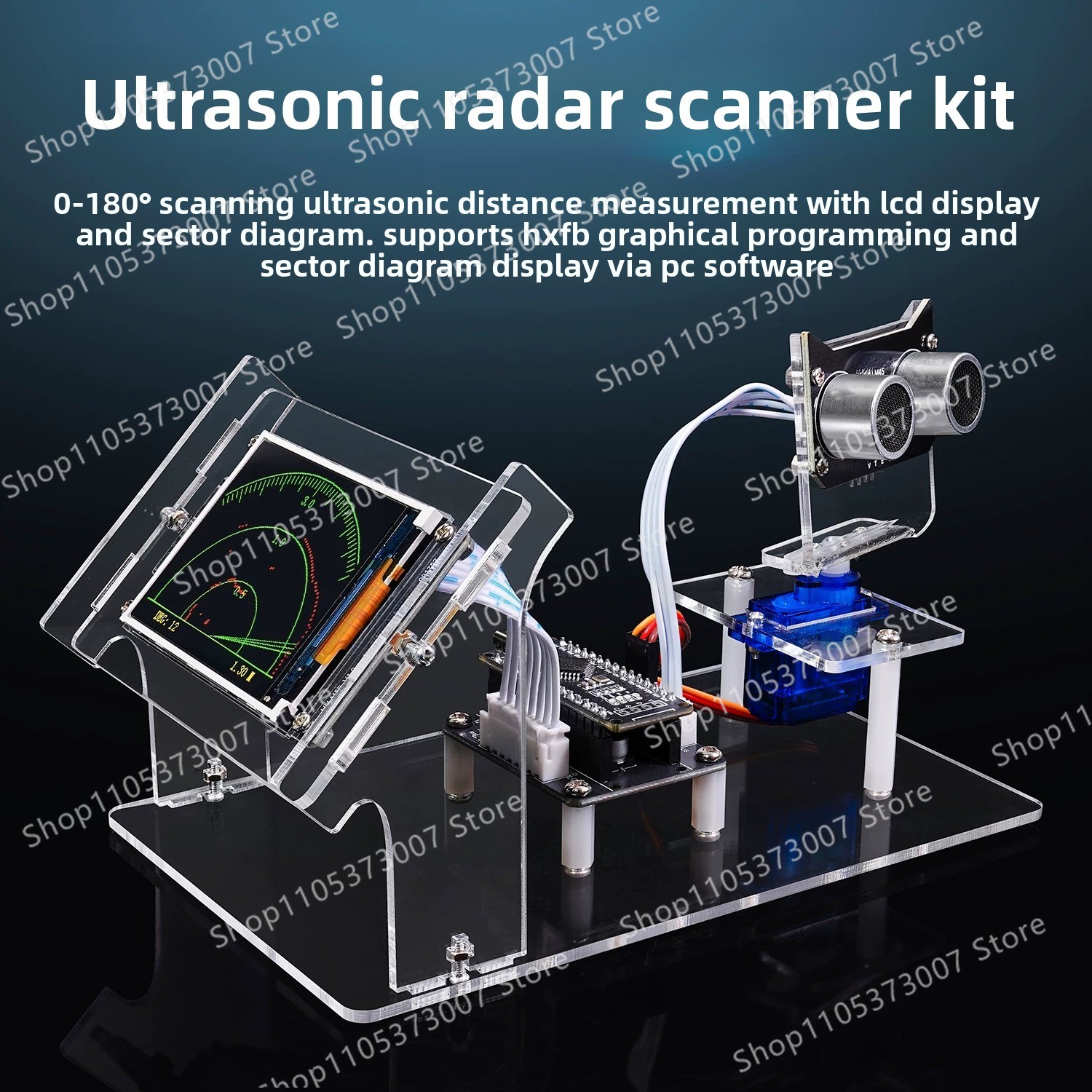 Analog Ultrasonic Radar Scanne - Diy Analog Electronics 评论和价格