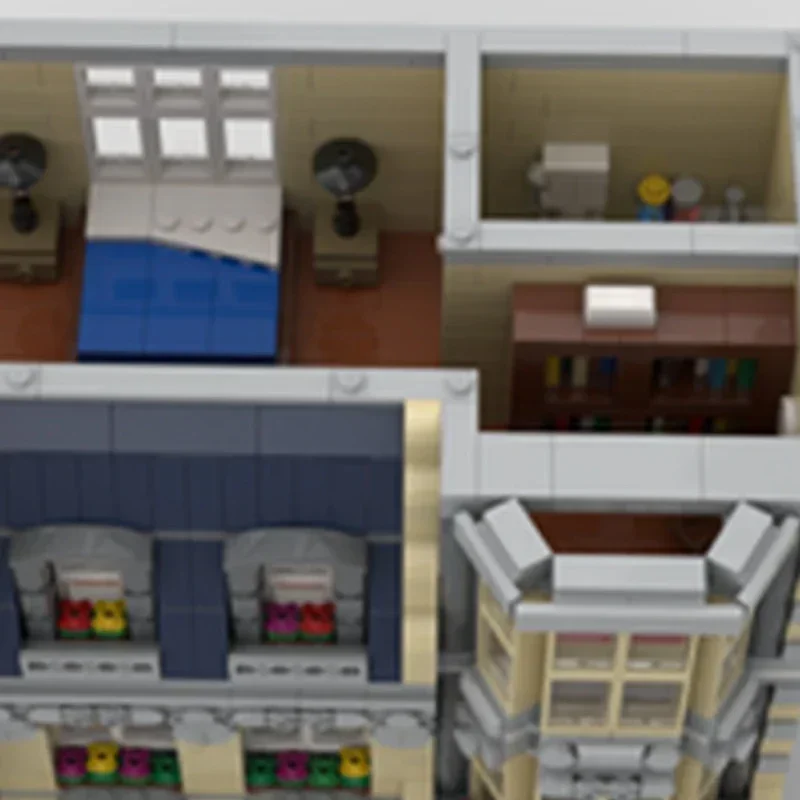 Moc Building Blocks Street Vie - Diy Electronics Store 评论和价格