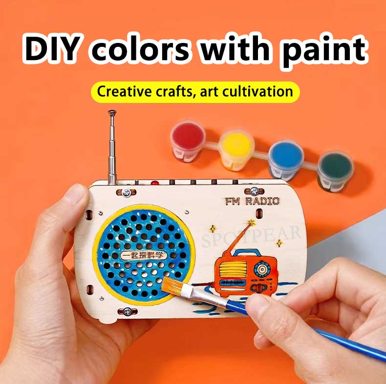 Radio Assembly DIY Kit STEM Ed - Diy Electronics Projects For Beginners 评论和价格
