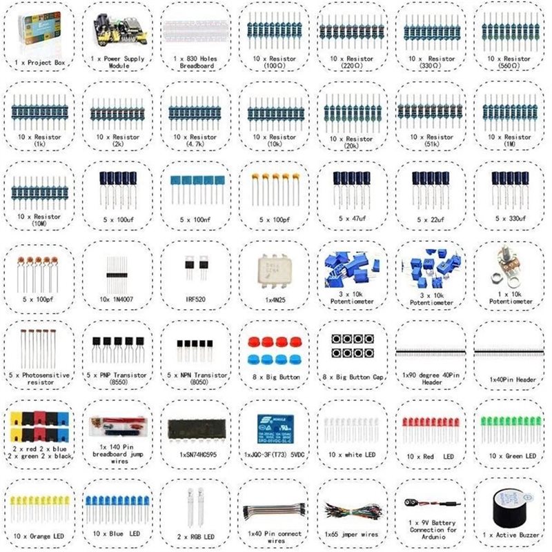 New Design~ Electronic Compone - Arduino Diy Electronics 评论和价格