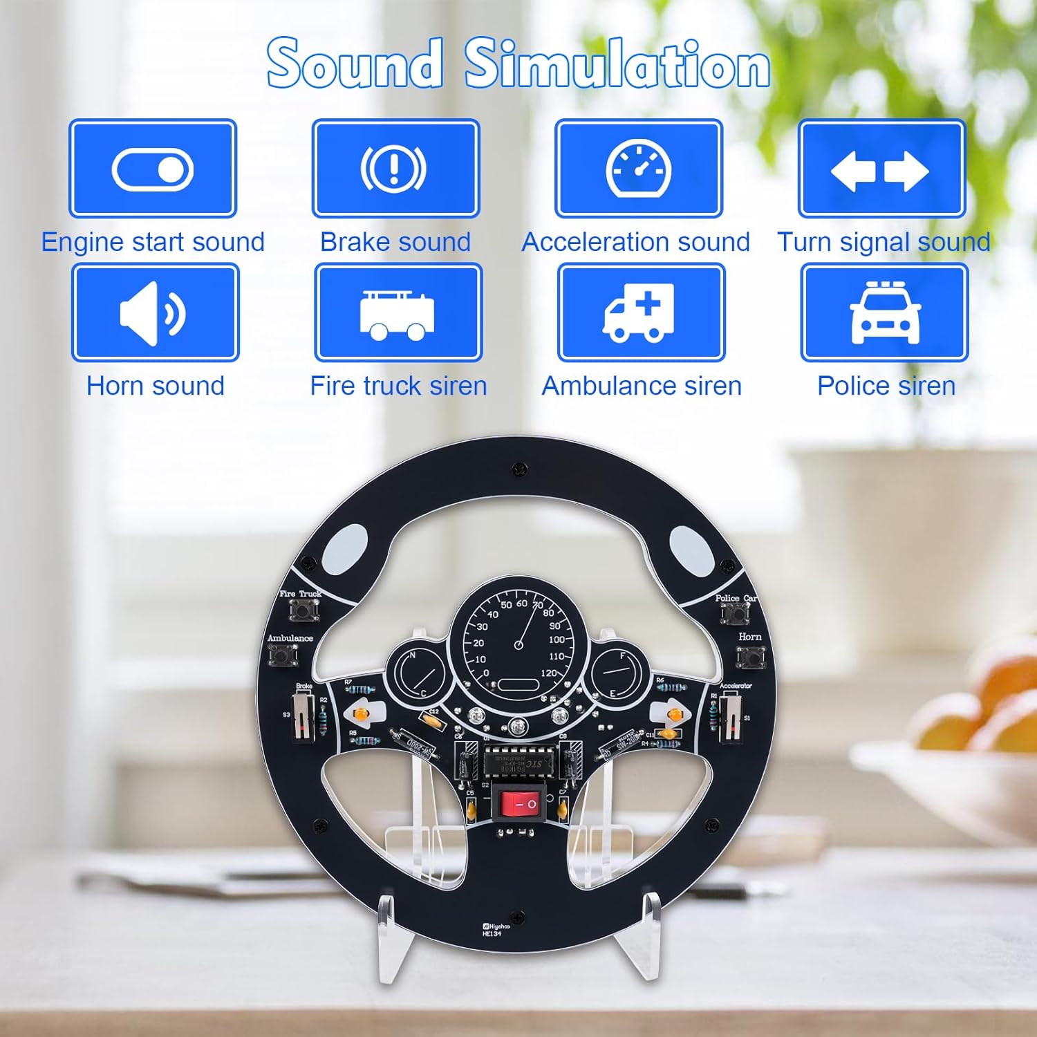 Car Steering Wheel DIY Solderi - Pcb Etching Kit 评论和价格