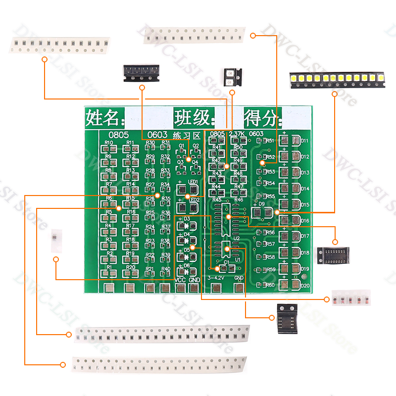 Class Kit Patch Components Wel - Pcb Etching Kit 评论和价格