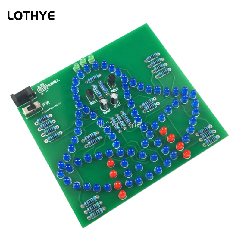 DC 3-5V LED Light Swing Wind C - Diy Analog Electronics 评论和价格
