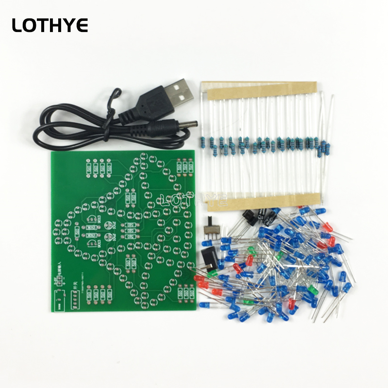 DC 3-5V LED Light Swing Wind C - Diy Analog Electronics 评论和价格