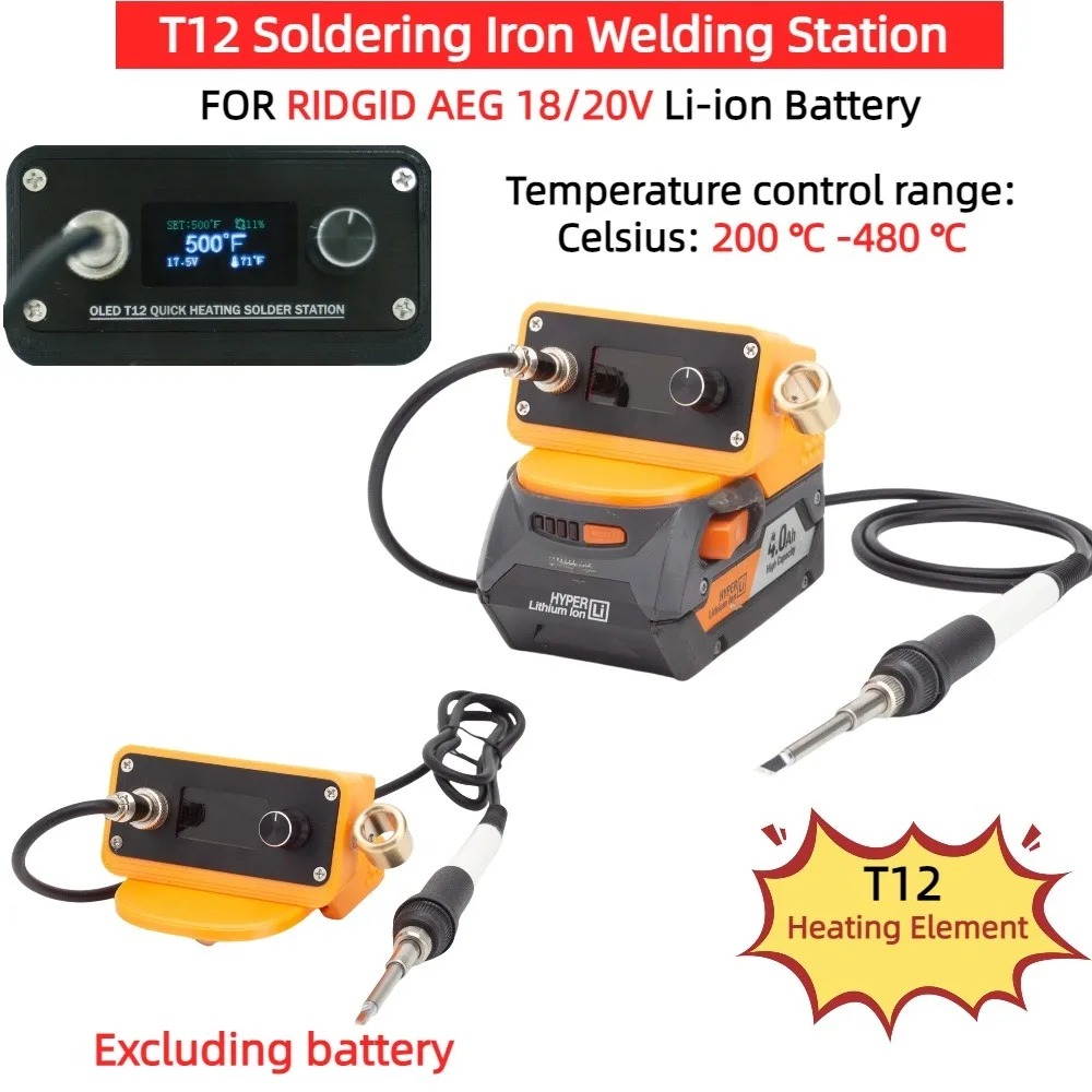 T12 Cordless Soldering Iron Fo - Diy Electronics Bench 评论和价格