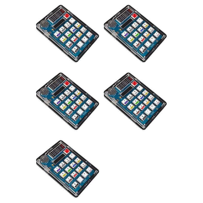 QWE-5X Calculator DIY Kit 51 M - Homemade Diy Electronics 评论和价格