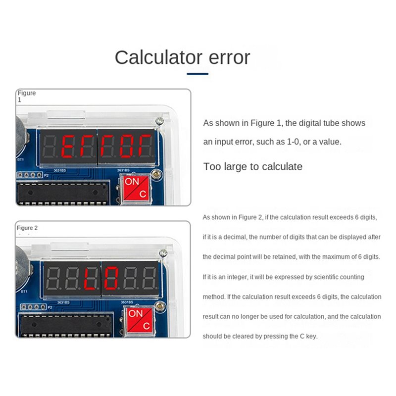 QWE-5X Calculator DIY Kit 51 M - Homemade Diy Electronics 评论和价格