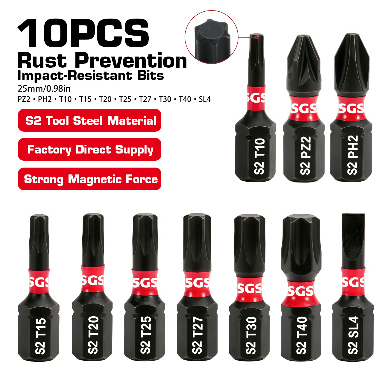 10-Piece Set, 25mm Length, S2  - Homemade Diy Electronics 评论和价格