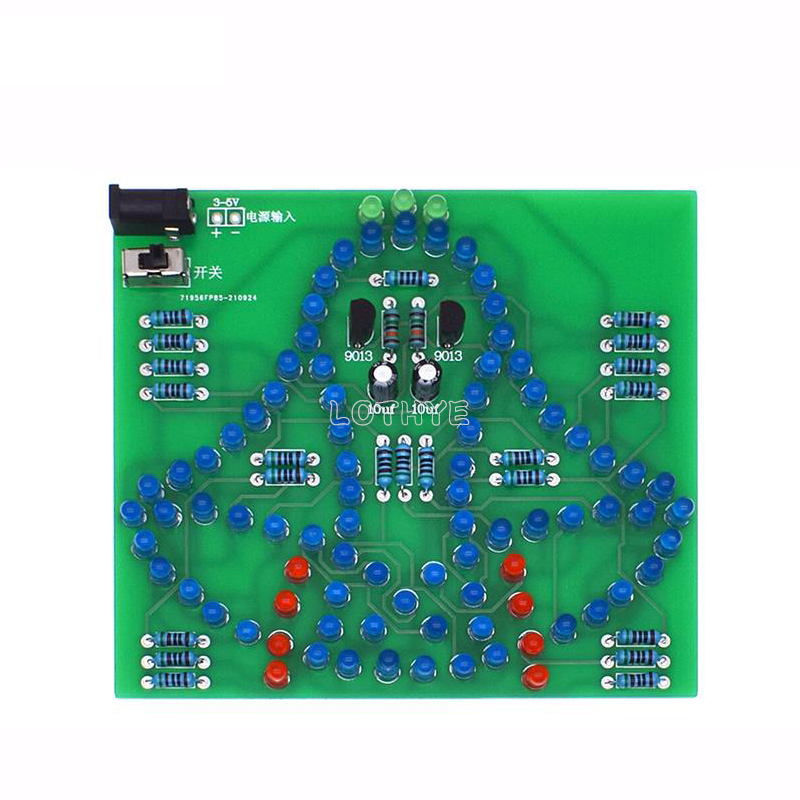 DC 3-5V DIY LED Swing Wind Chi - Diy Analog Electronics 评论和价格