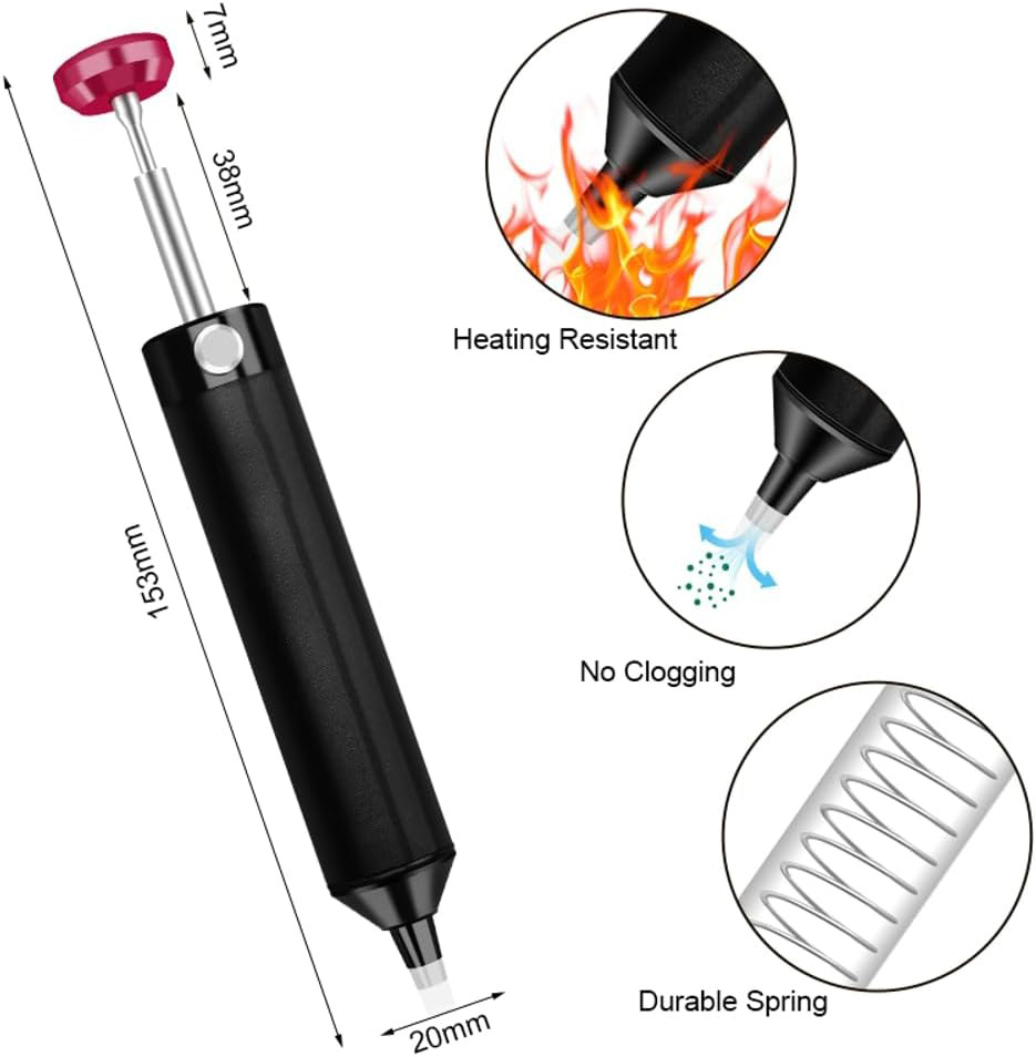 Solder Sucker Tool No Clog, So - Desoldering Pump Solder 评论和价格