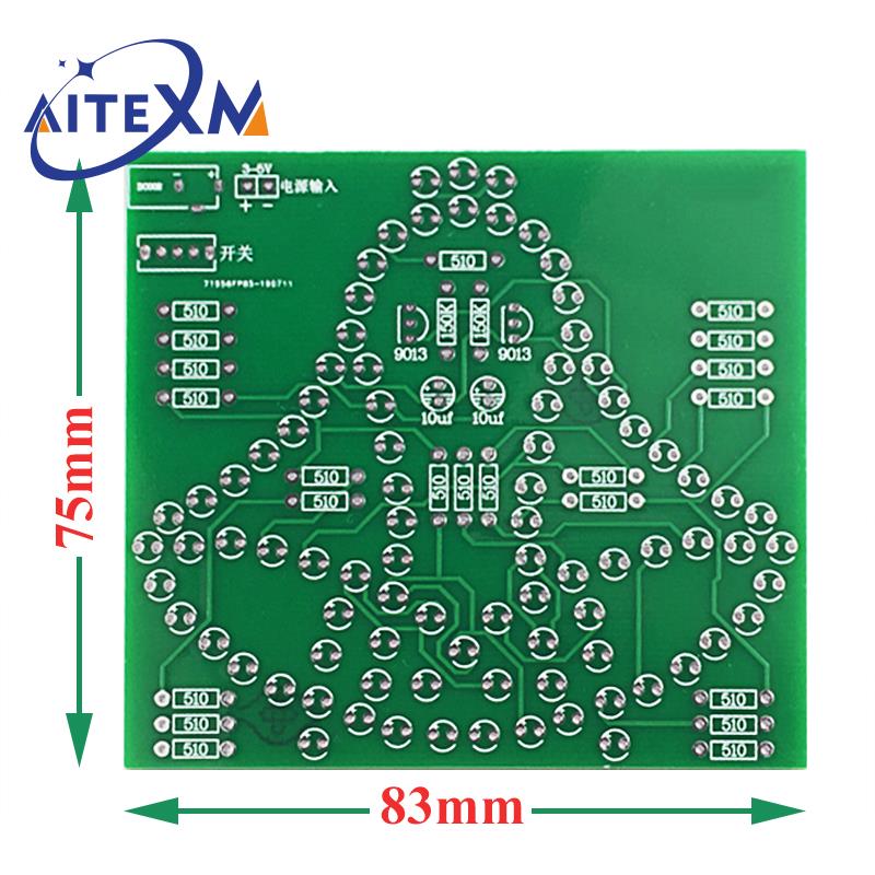 DC 3-5V DIY LED Swing Wind Chi - Diy Analog Electronics 评论和价格