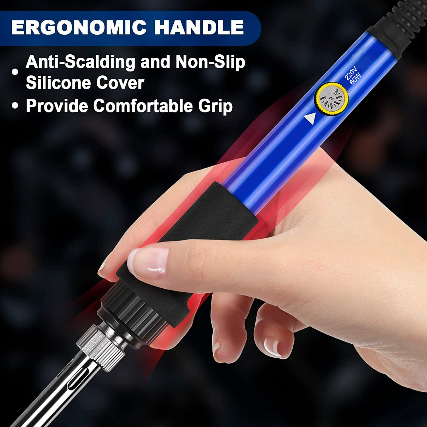 ILIBILIB 60W Soldering Iron Ki - Diy Electronics Bench 评论和价格