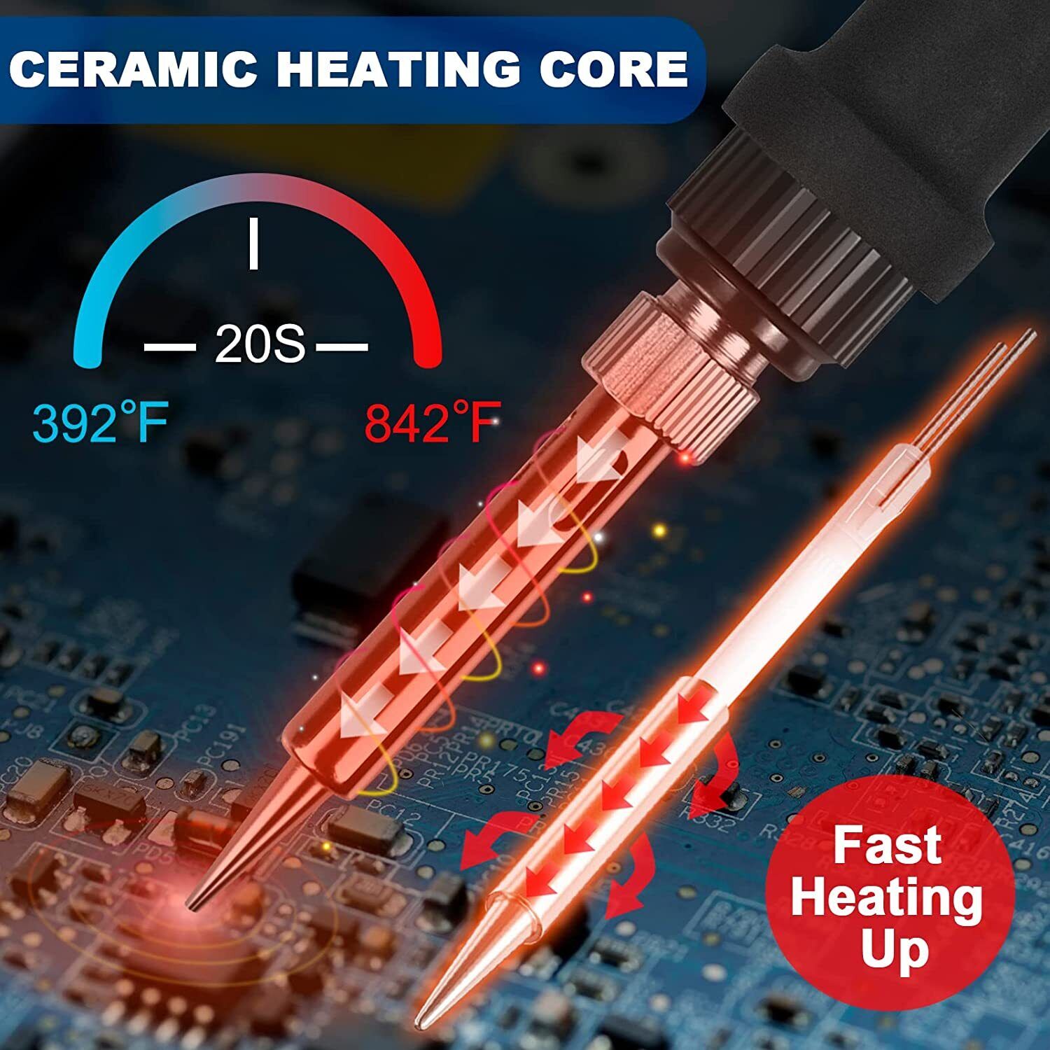 ILIBILIB 60W Soldering Iron Ki - Diy Electronics Bench 评论和价格