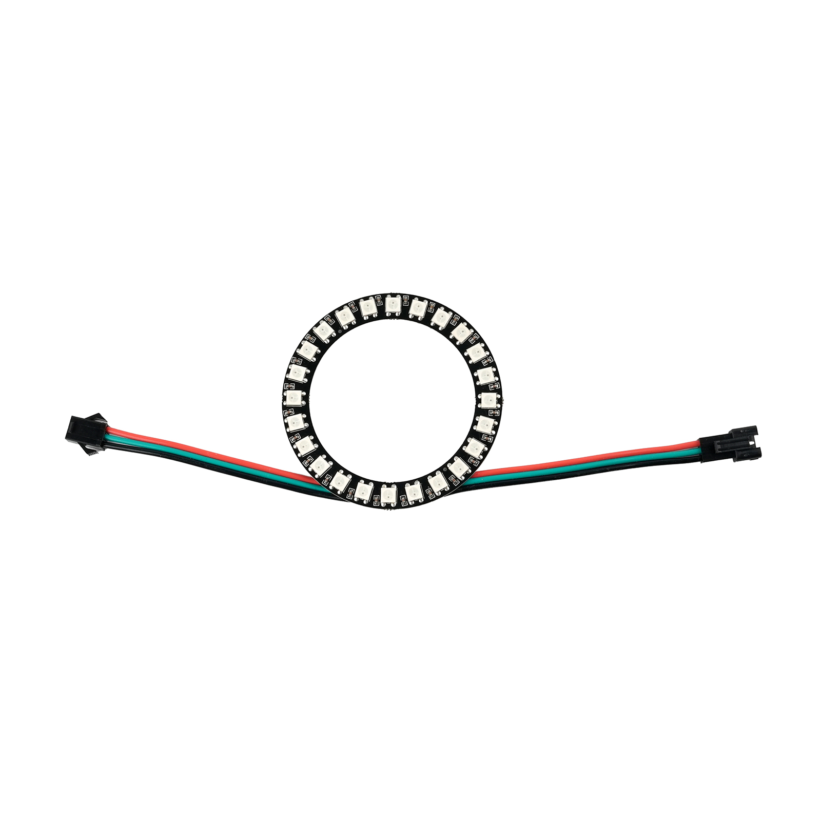 Smart WS2812B 24LED Ring Light - Diy Electronics Address 评论和价格