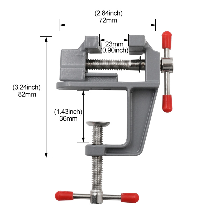 Mini Bench Vise Table Clamp Sc - Diy Electronics Bench 评论和价格