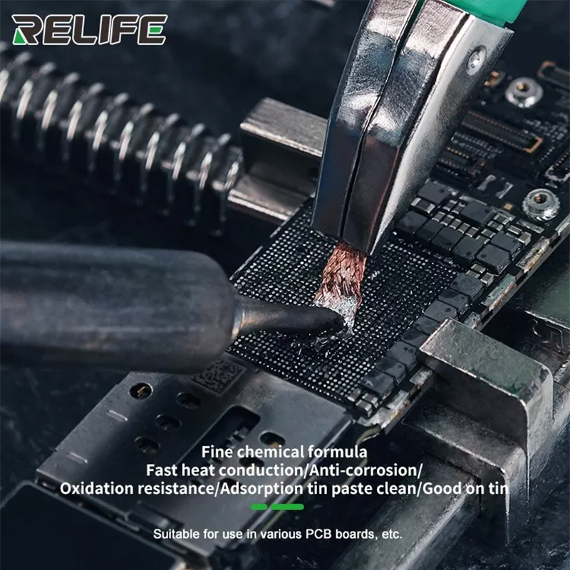 RELIFE desoldering mesh anti-h - Desoldering Pump Solder 评论和价格