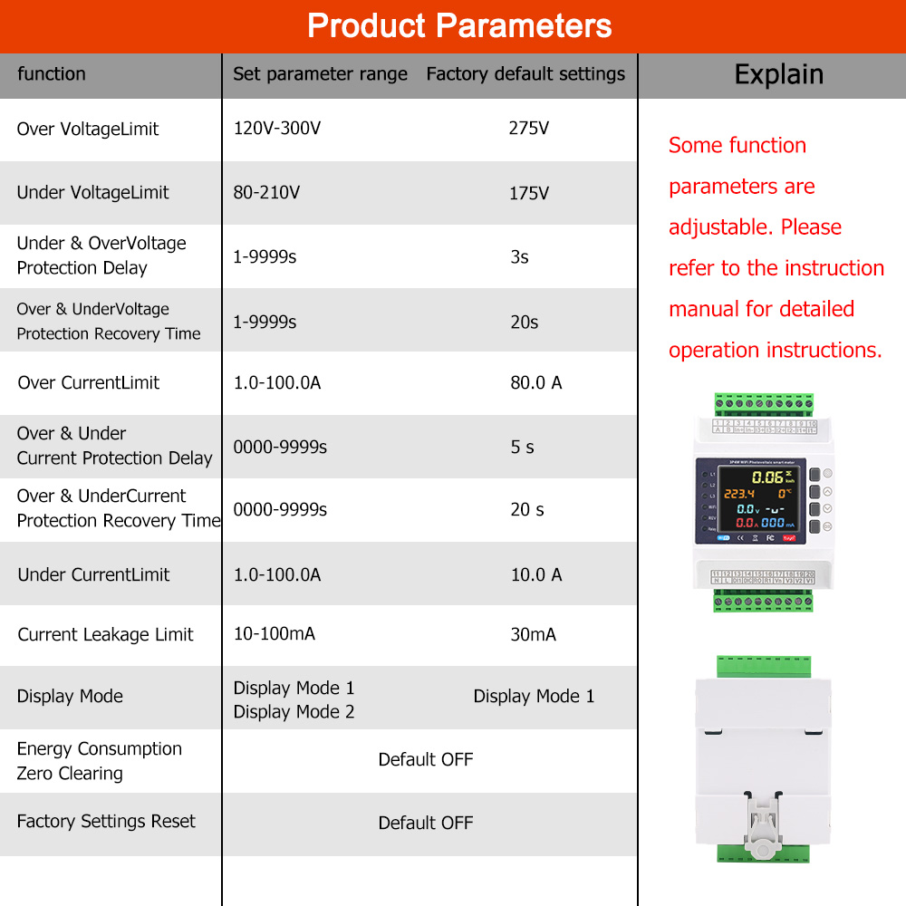 Tuya WiFi Smart Energy Meter B - Diy Electronics Store 评论和价格