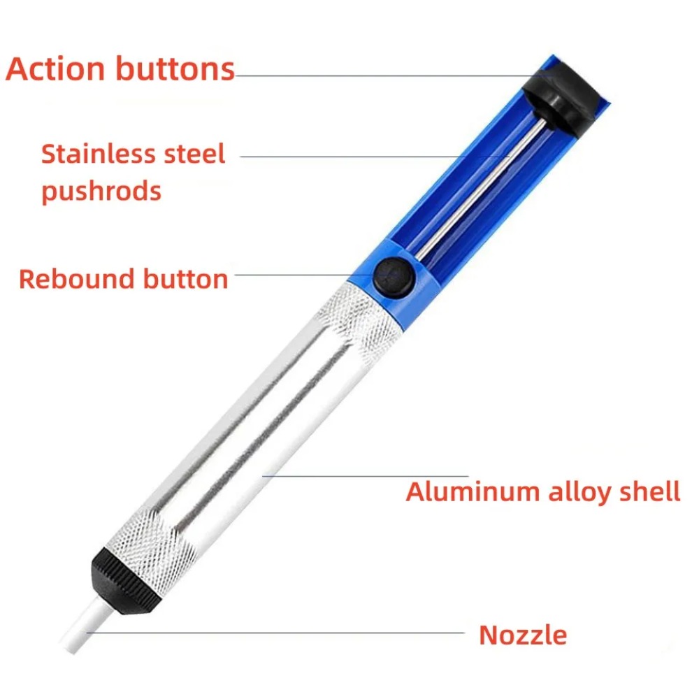 Aluminum Desoldering Pump Vacu - Desoldering Pump Solder 评论和价格
