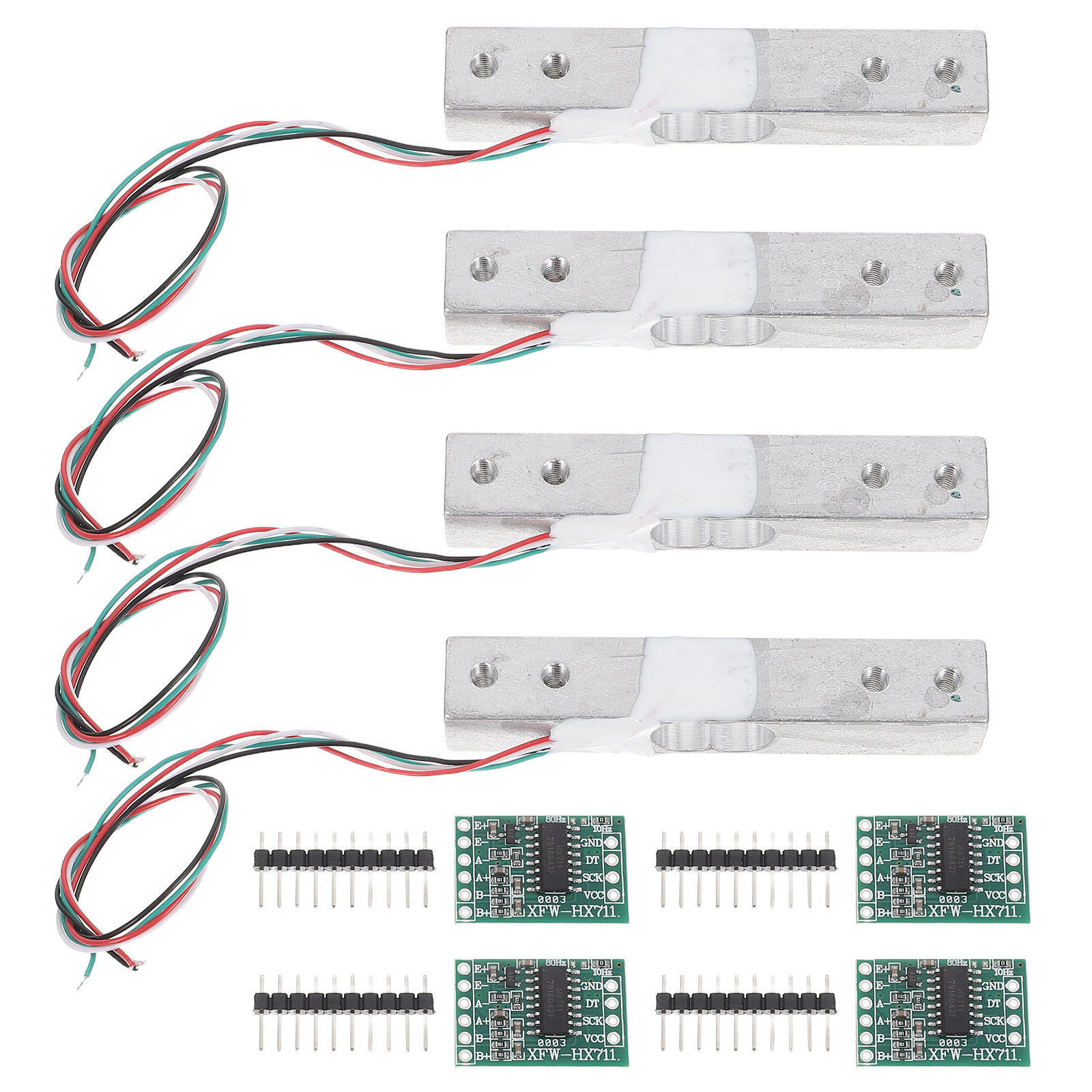 4Pcs Kitchen Scale Module Digi - Diy Electronics Load Cell 评论和价格