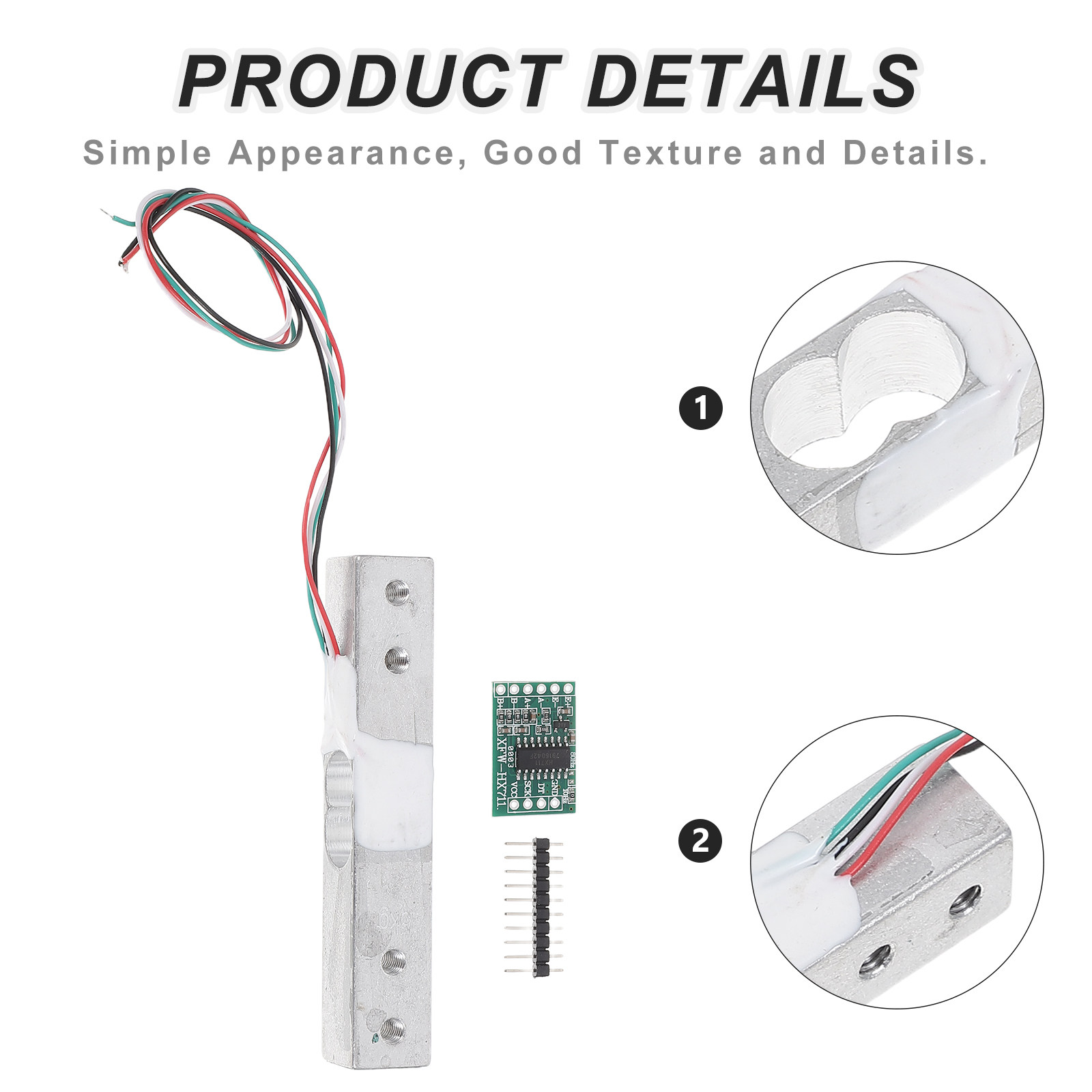 4Pcs Kitchen Scale Module Digi - Diy Electronics Load Cell 评论和价格
