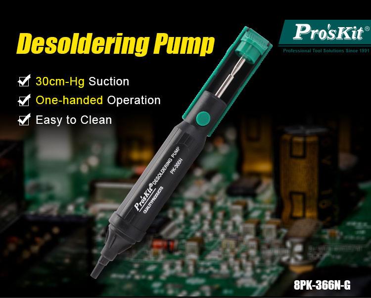Pro'sKit 100% Original 8PK-366 - Desoldering Pump Solder 评论和价格