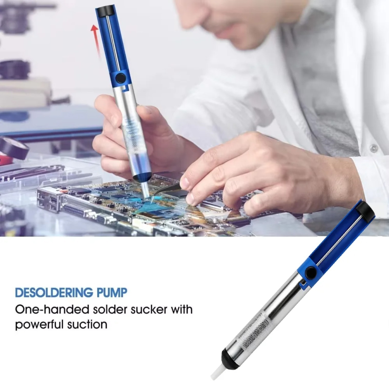 Aluminum Metal Desoldering Pum - Desoldering Pump Solder 评论和价格