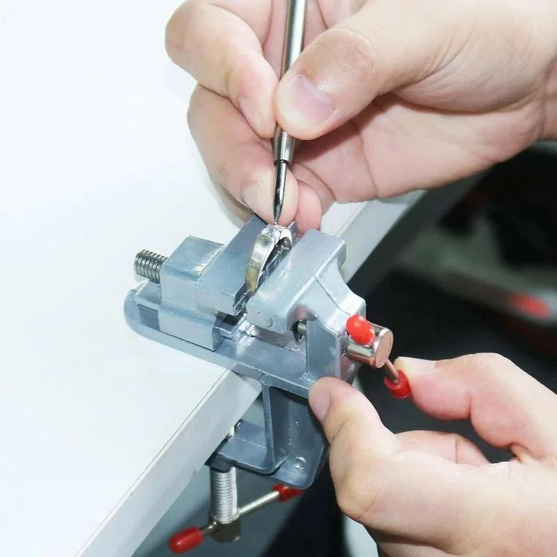 Mini Bench Vise Table Clamp Sc - Diy Electronics Bench 评论和价格