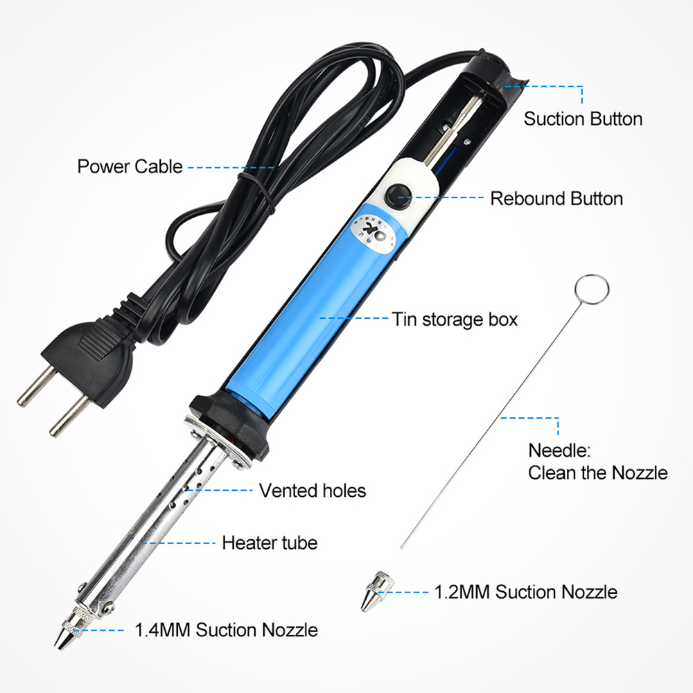 US 110V EU 220V Electric Tin S - Desoldering Pump Solder 评论和价格