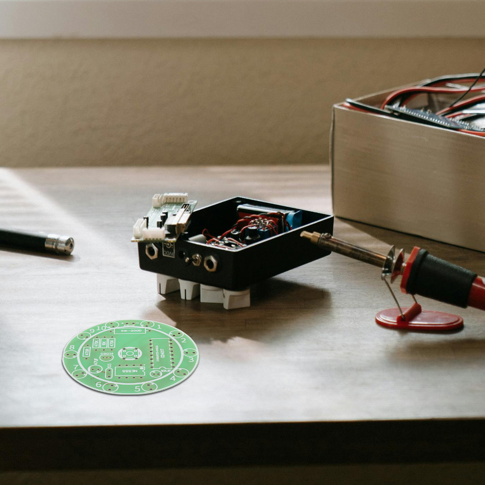 Solder Board Practice Beginner - Diy Electronics Projects For Beginners 评论和价格