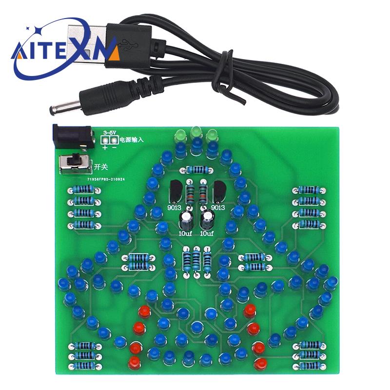 DC 3-5V DIY LED Swing Wind Chi - Diy Analog Electronics 评论和价格