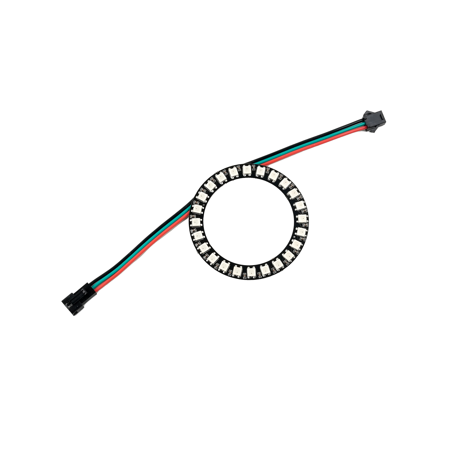 Smart WS2812B 24LED Ring Light - Diy Electronics Address 评论和价格