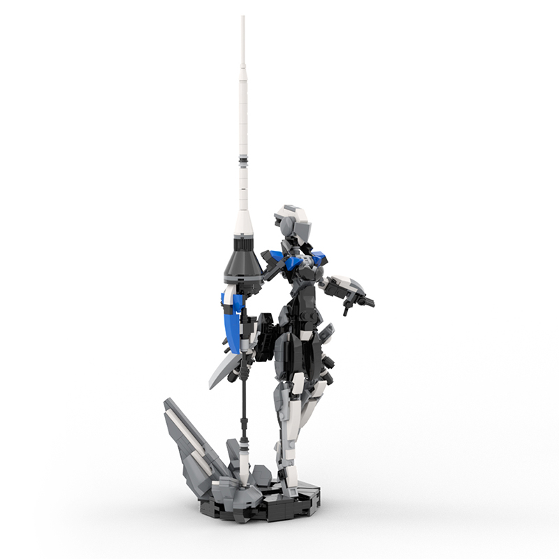 MOC Mech Female Robot Lancer V - Diy Electronics Pdf 评论和价格