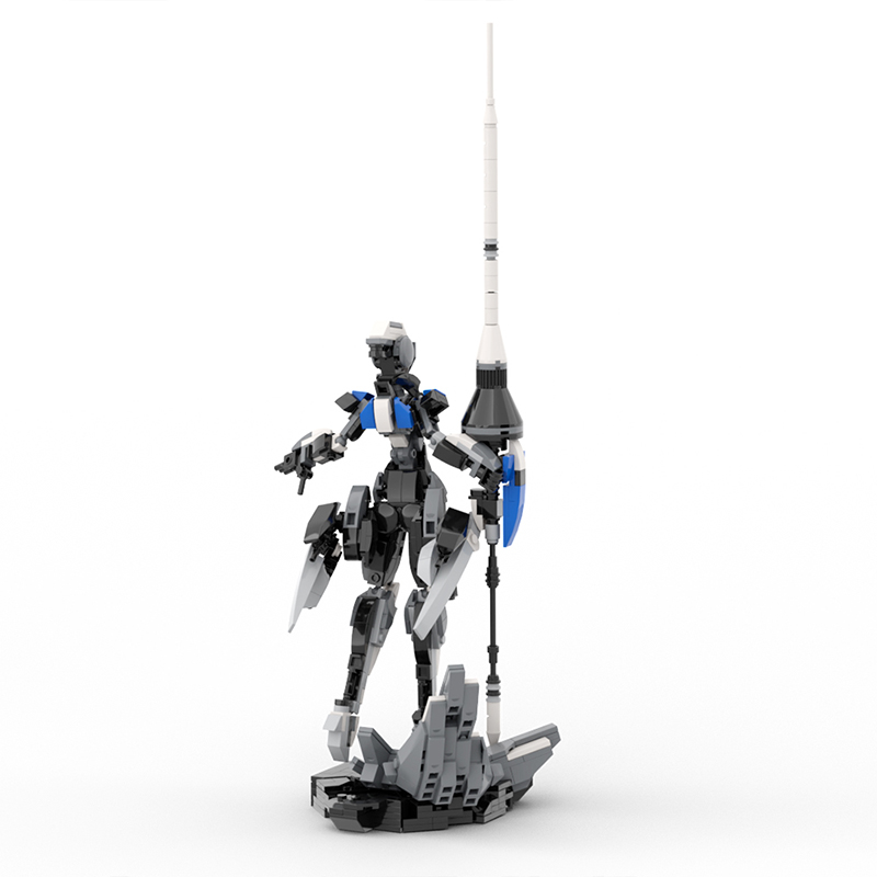 MOC Mech Female Robot Lancer V - Diy Electronics Pdf 评论和价格
