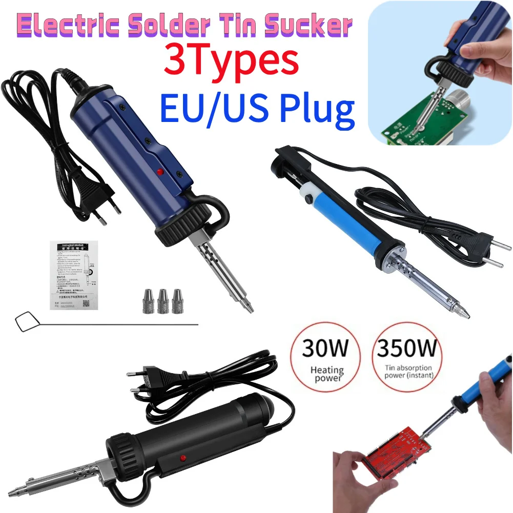 BBT-580 Automatic Tin Sucker W - Desoldering Pump Solder 评论和价格